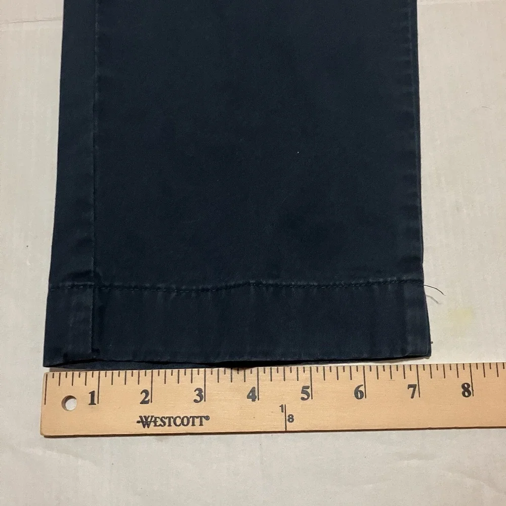 HACKETT LONDON JEANS‎ PURE COTTON IN NAVY Blue Size 32R 32x31 Trousers